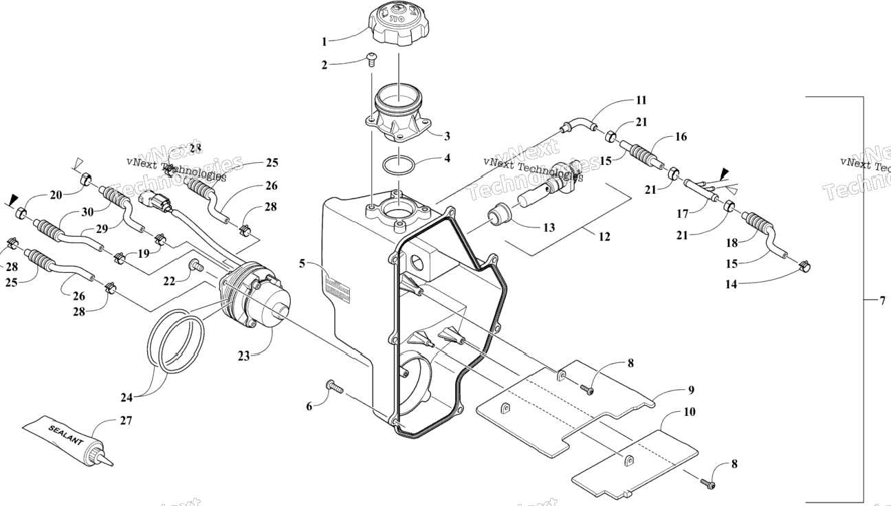 Oil Tank Assembly