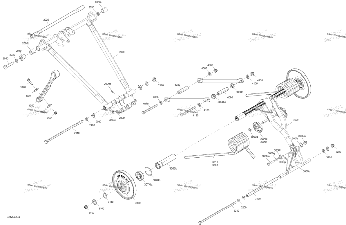 Suspension - Rear - Upper Section - Standard Edition