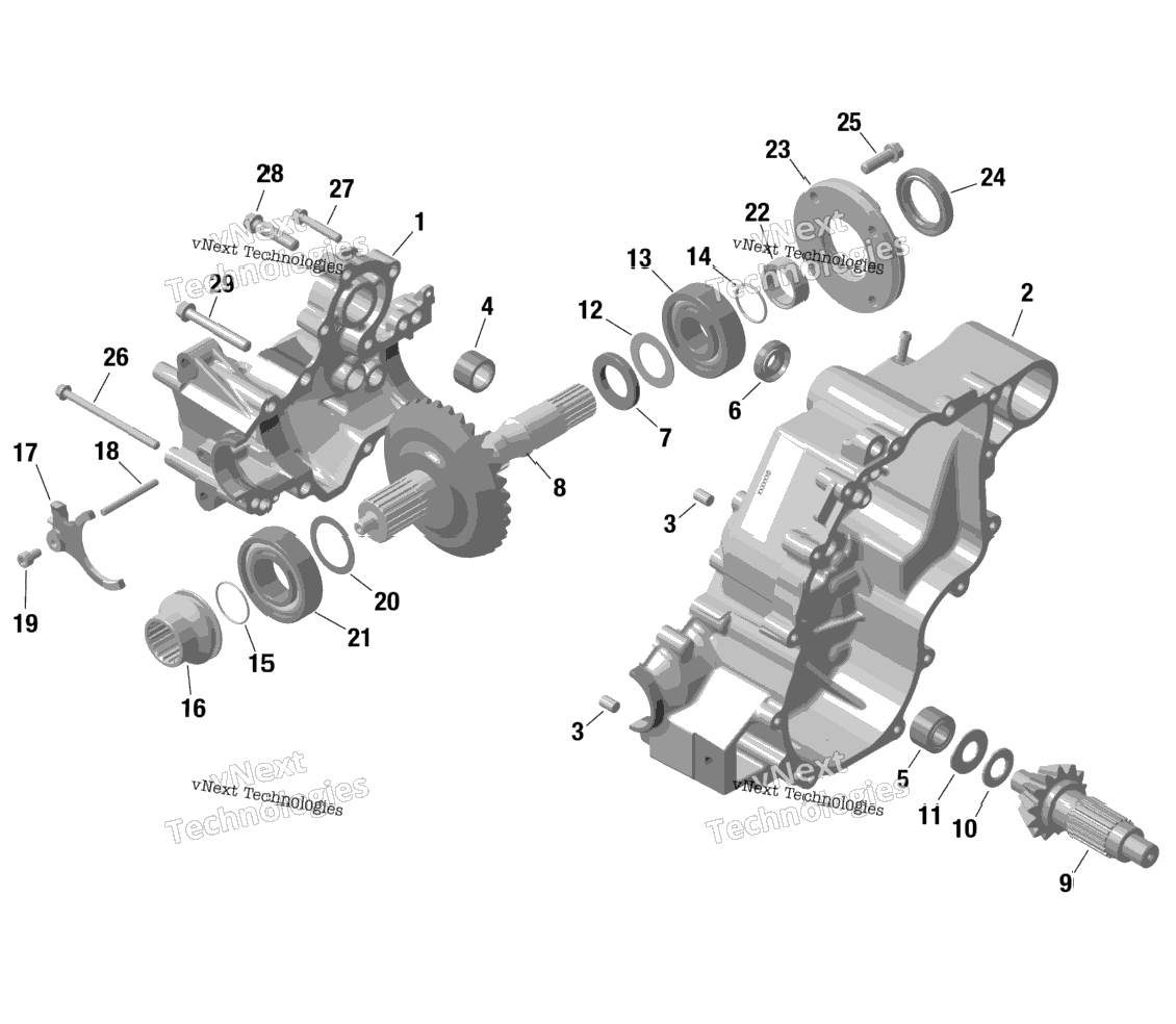 Rotax - Gearbox 1