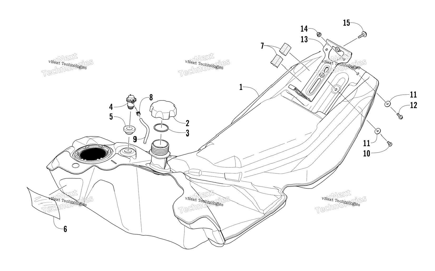 Gas Tank Assembly