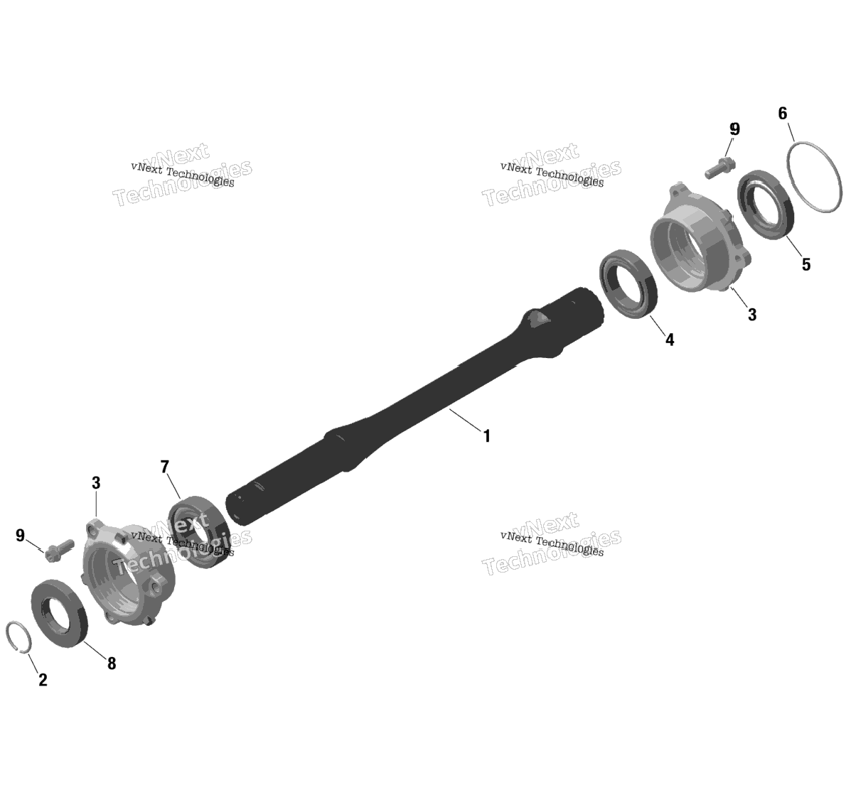 Rotax - Drive Shaft