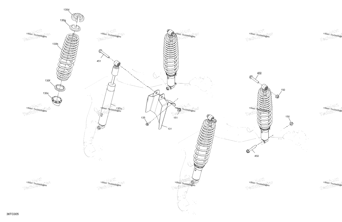 Suspension - Rear Shocks