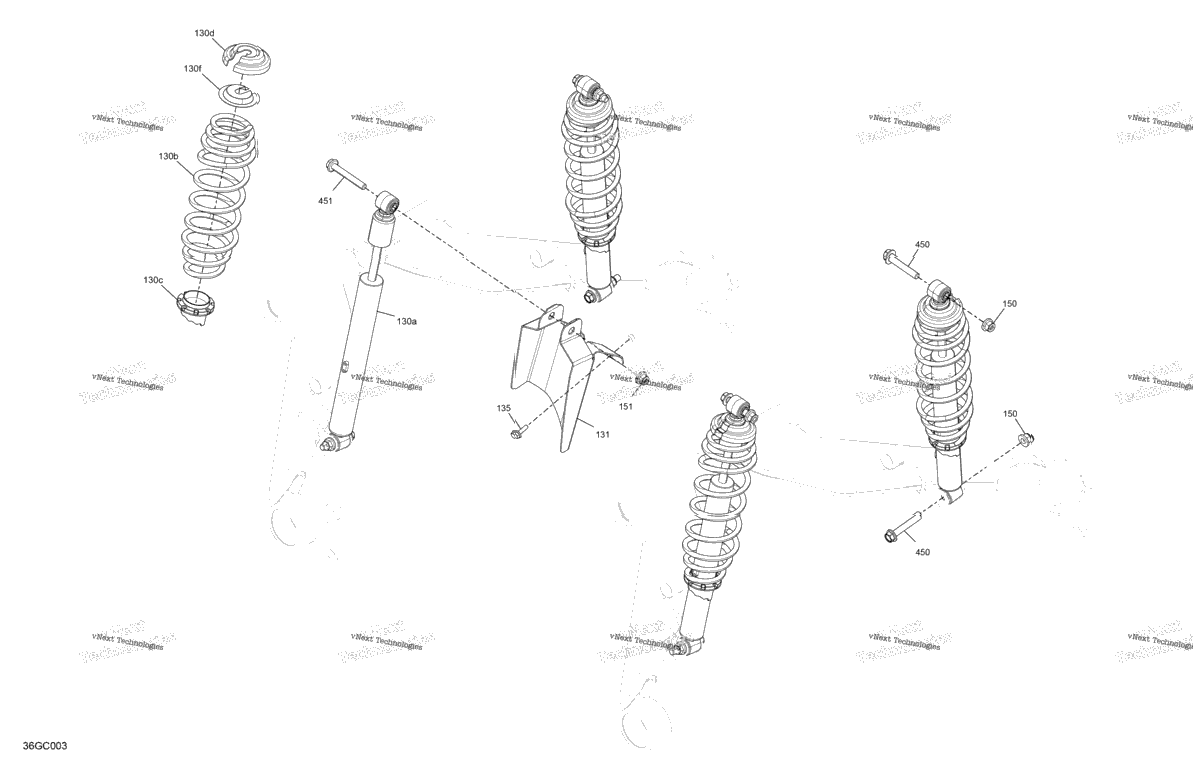 Suspension - Rear Shocks