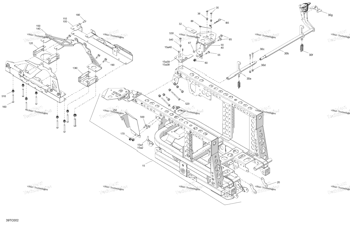 Frame - Rear Section