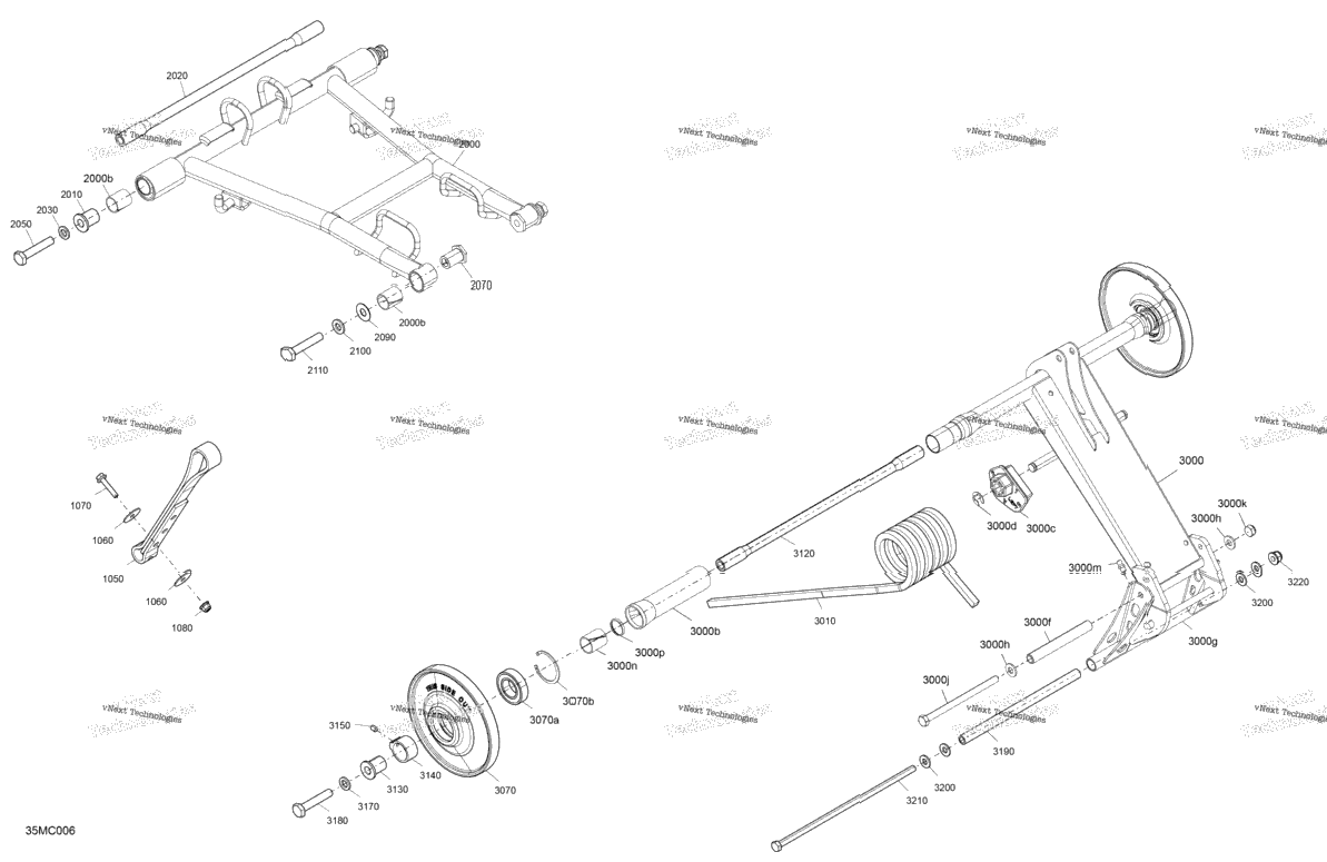 Suspension - Rear - Upper Section