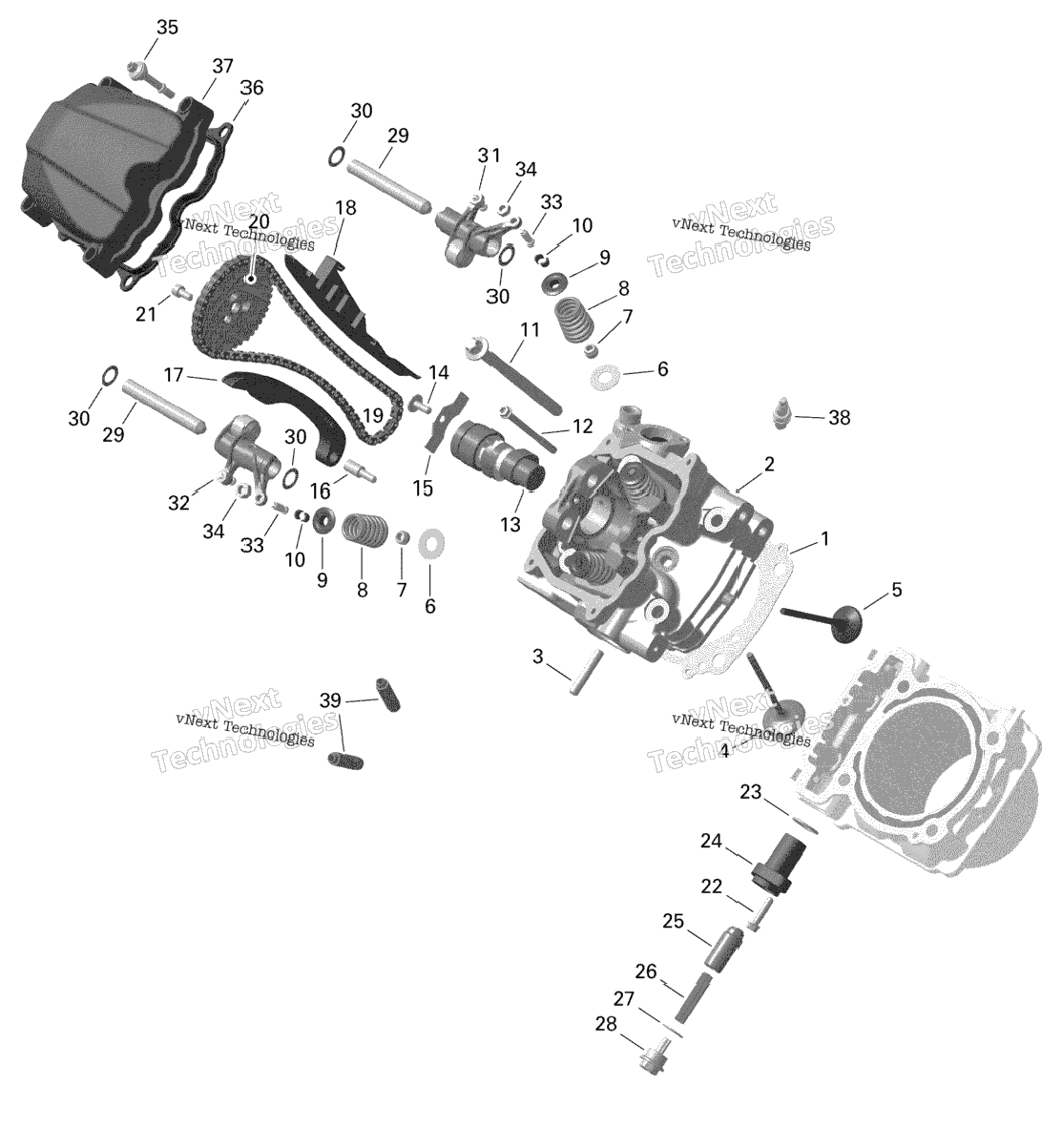 Rotax - Cylinder Head