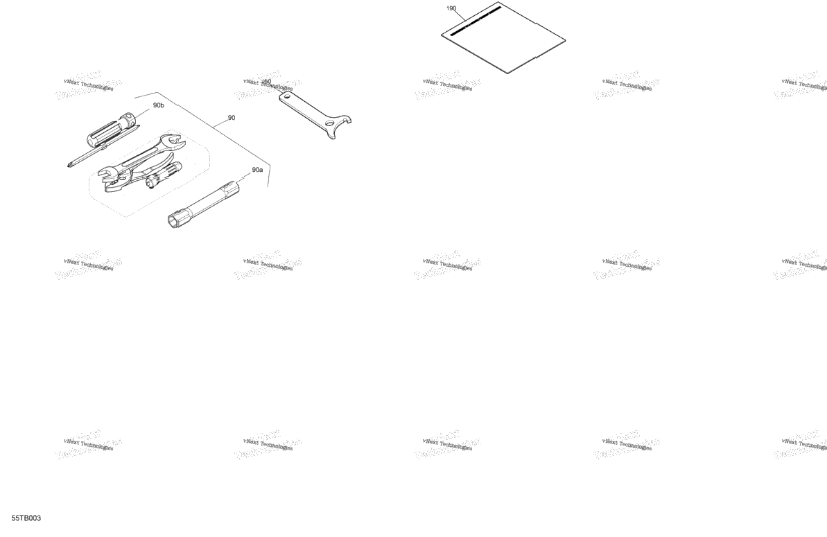 Body - Front Storage Tray