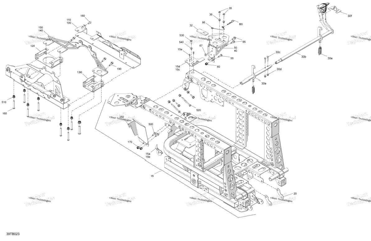 Frame - Rear Section