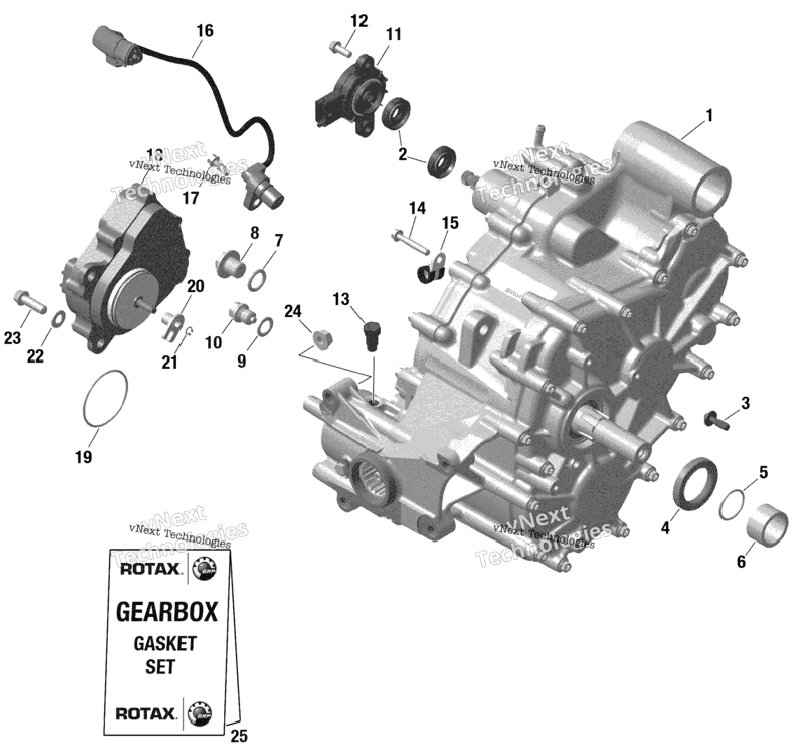 Rotax - Gearbox And Components