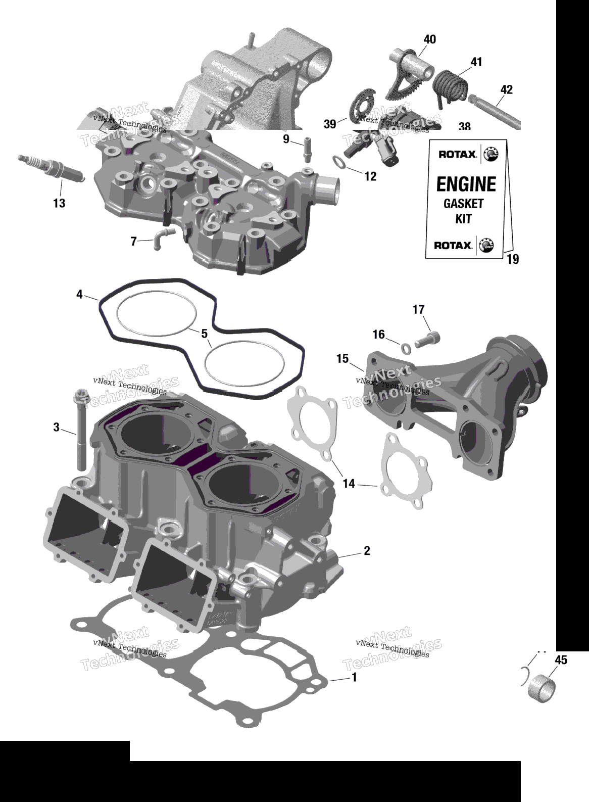 Rotax - Gear Box 2 - 420686217