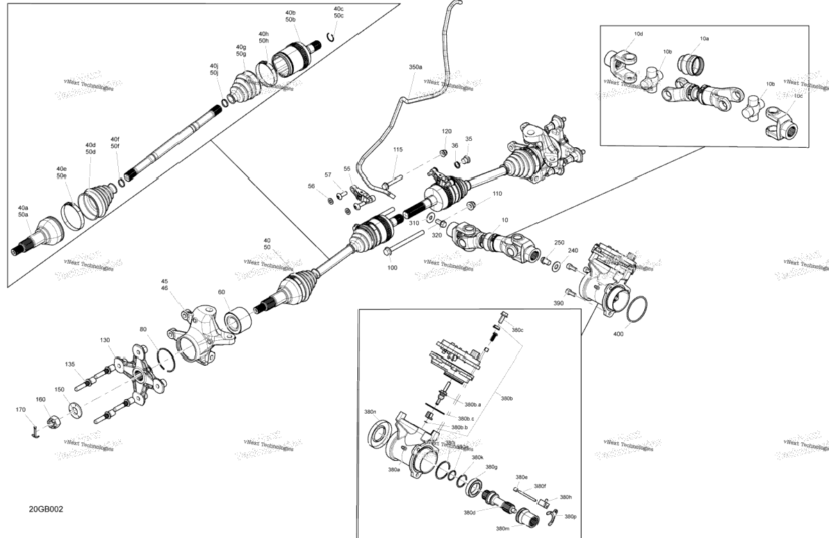 Drive - Front - Common Parts