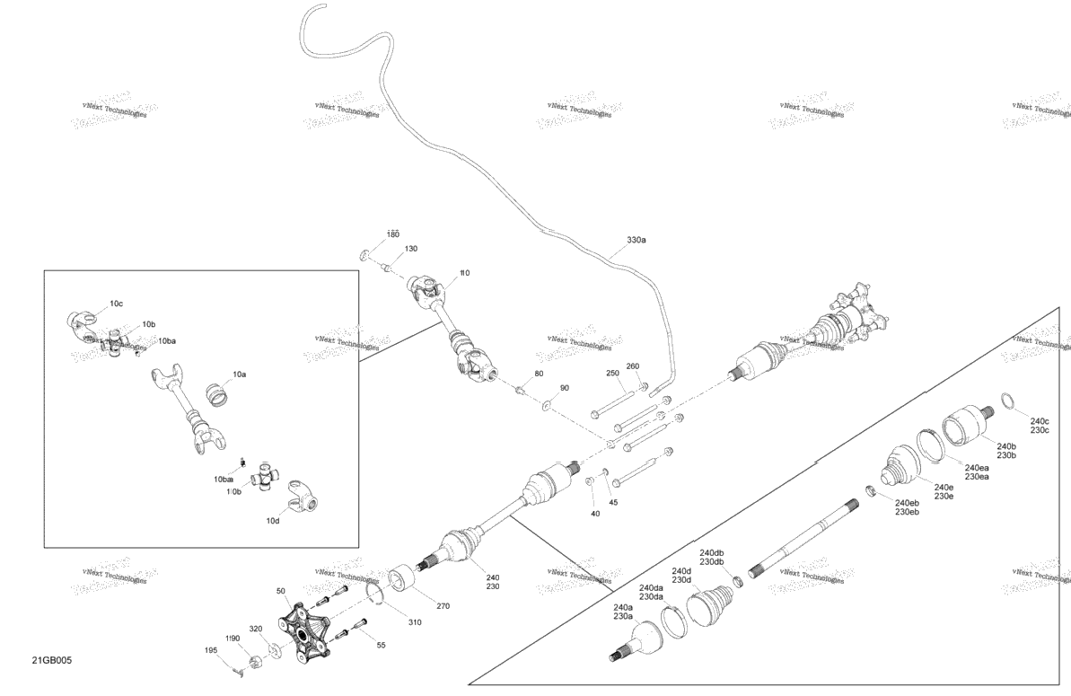 Drive - Rear - Common Parts