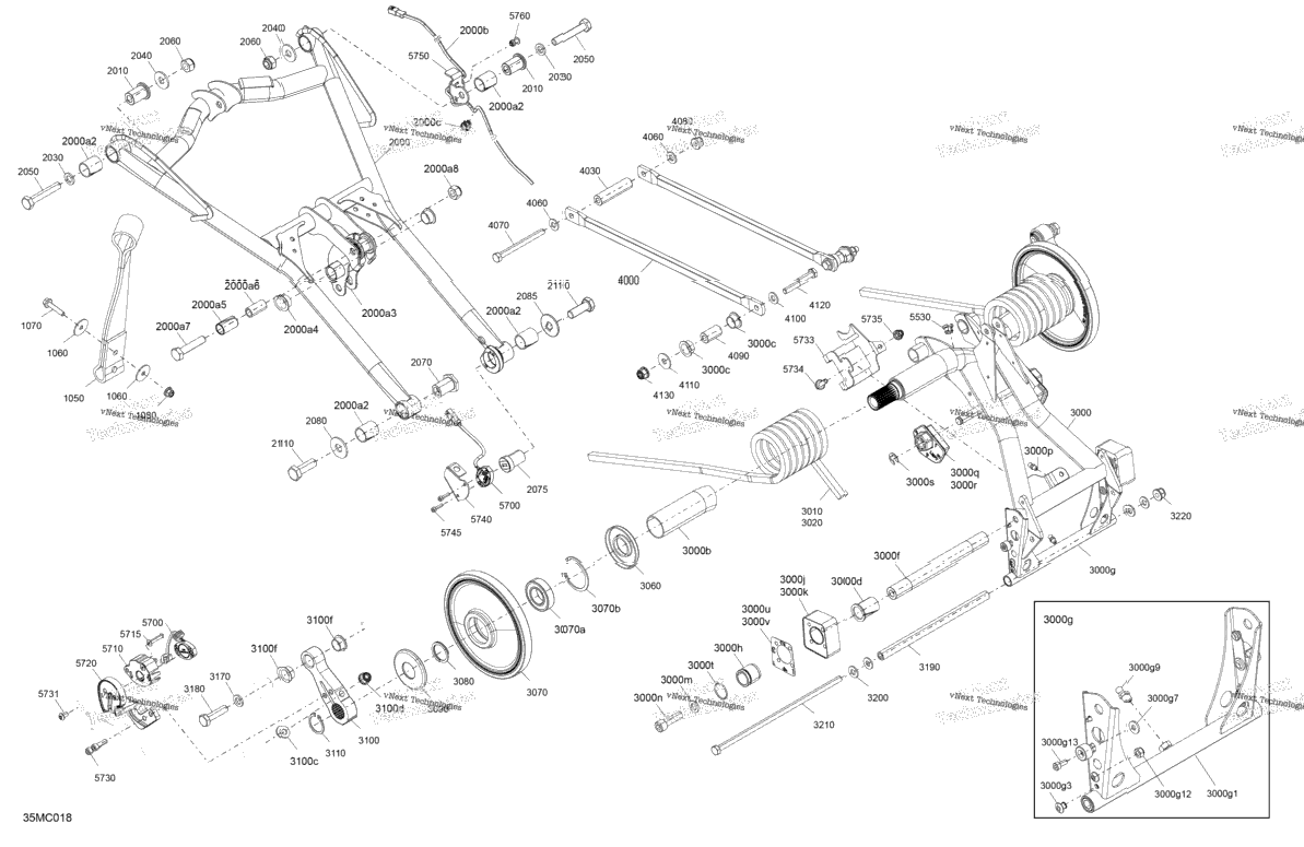 Suspension - Rear - Upper Section