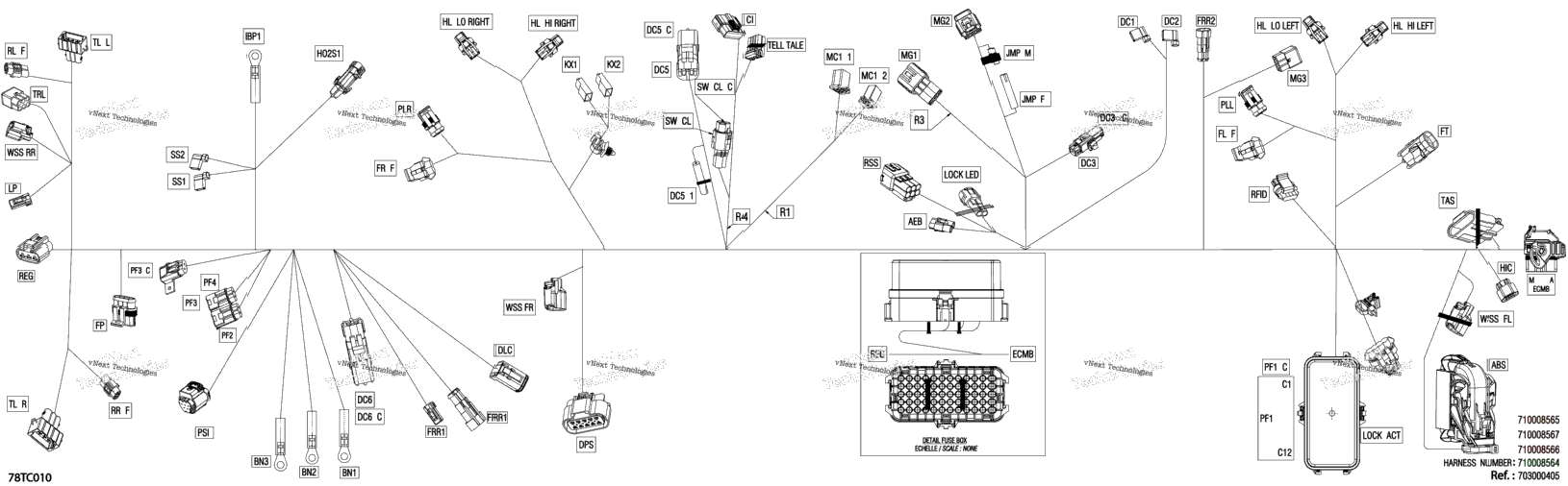 Electric - Main Harness - 710008564