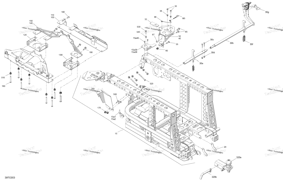 Frame - Rear Section