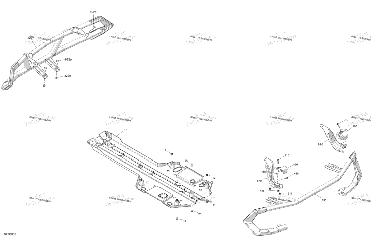 Body - Skid Plate And Bumper