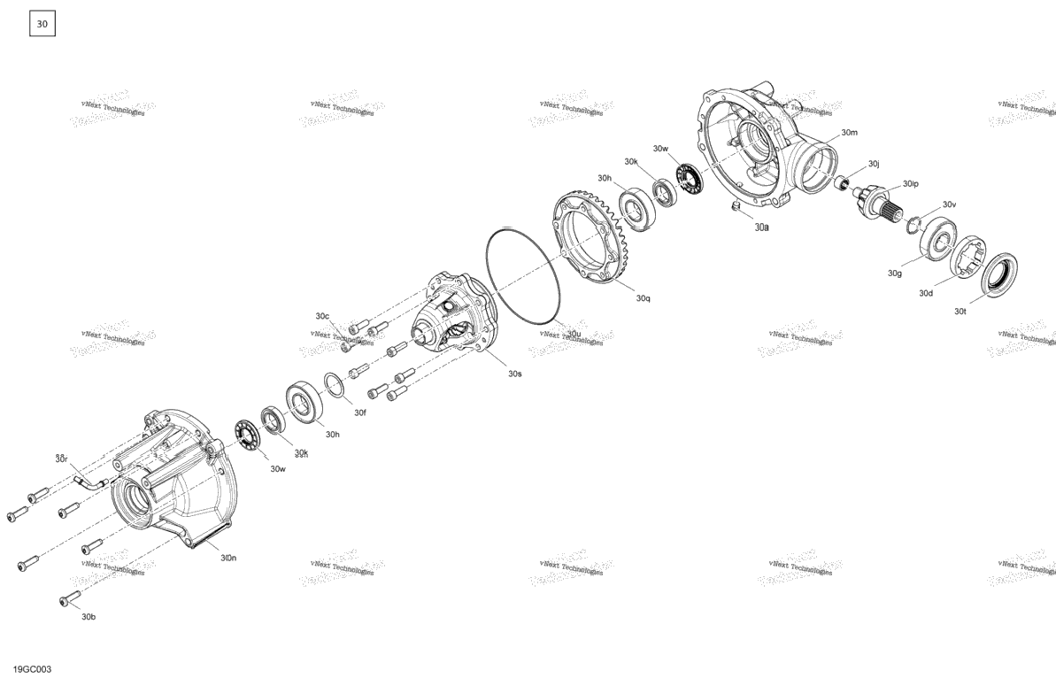 Drive - Front - Differential Parts