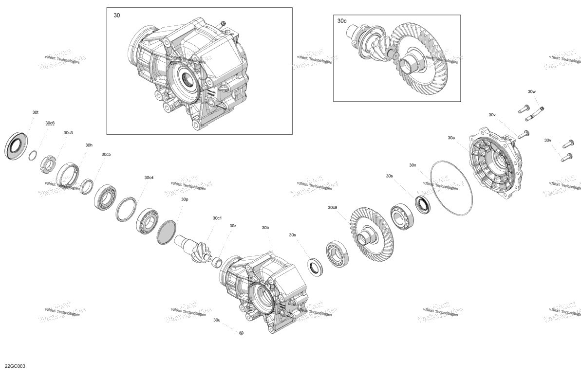 Drive - Final Drive Unit