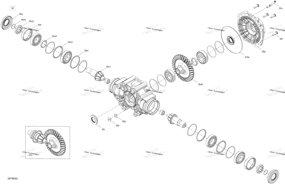 Drive - Middle Drive Unit