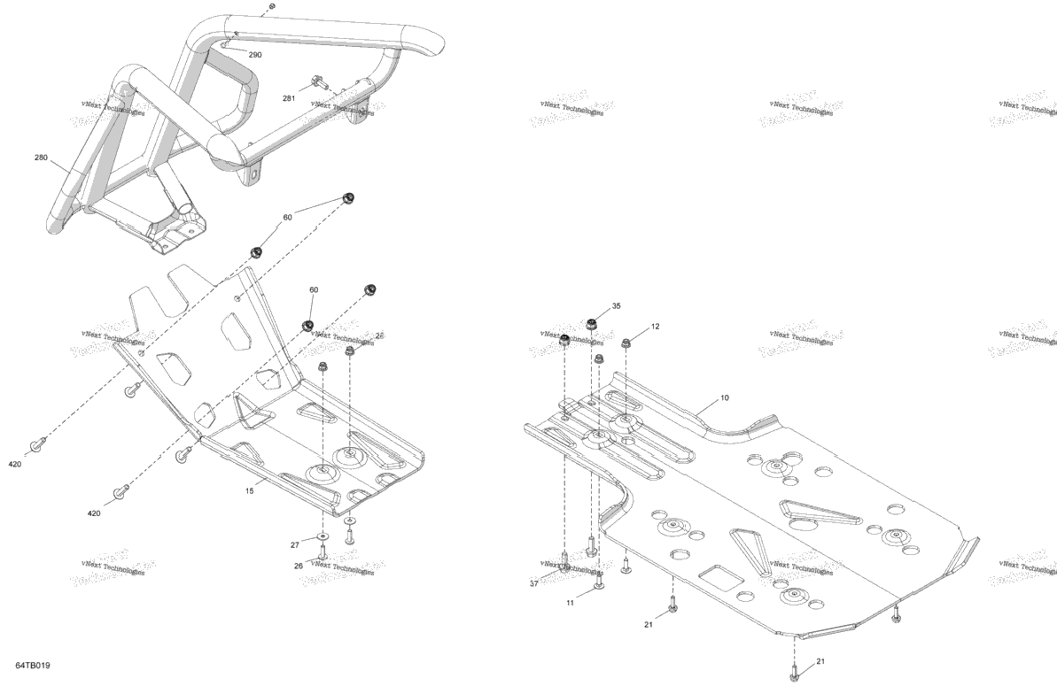 Body - Skid Plate And Bumper