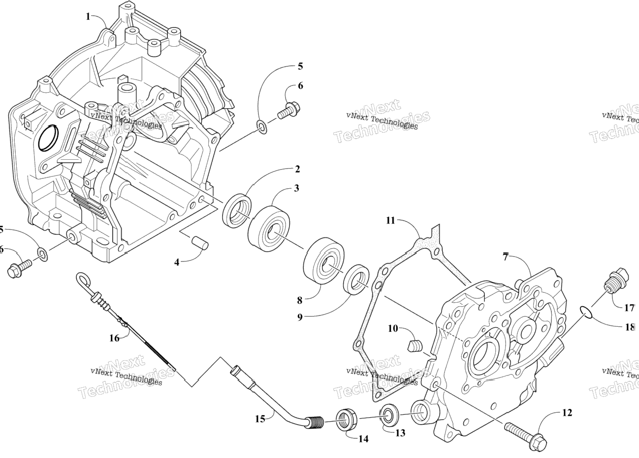 CrankcaseCover Assembly