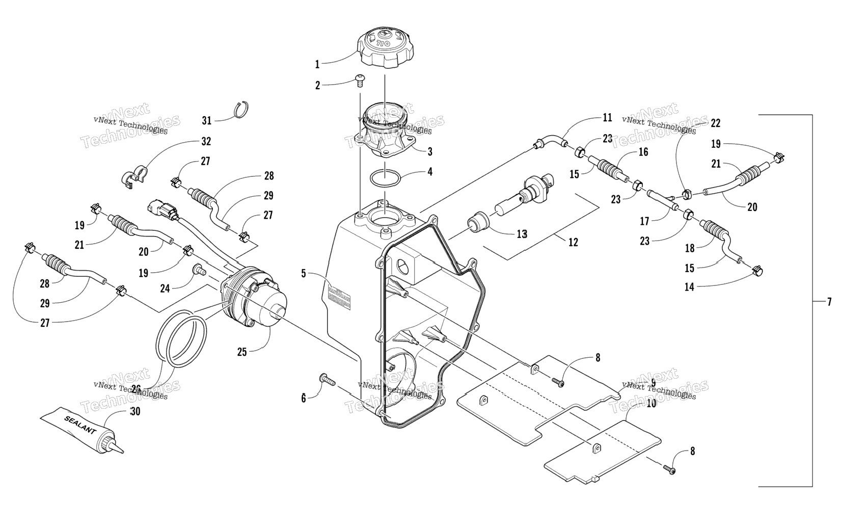 Oil Tank Assembly