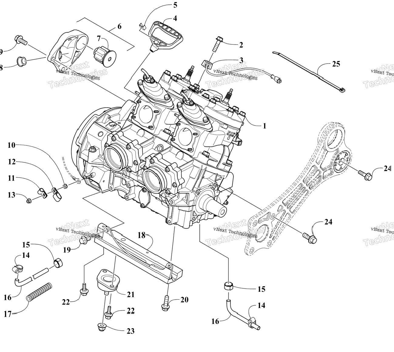 Engine And Related Parts