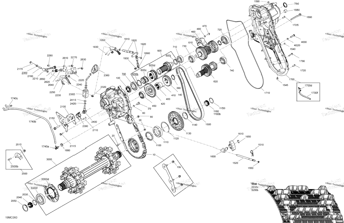 Drive - System - Track Width 20\'\'