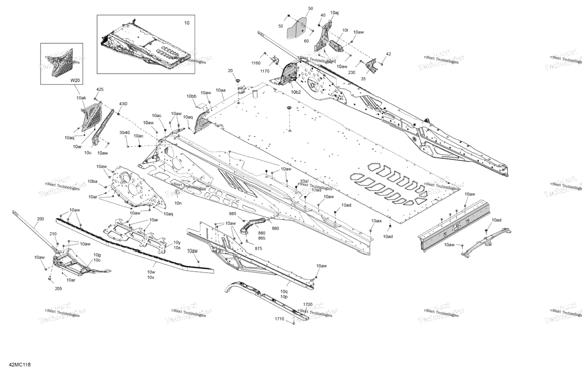 Frame - System - Rear Section