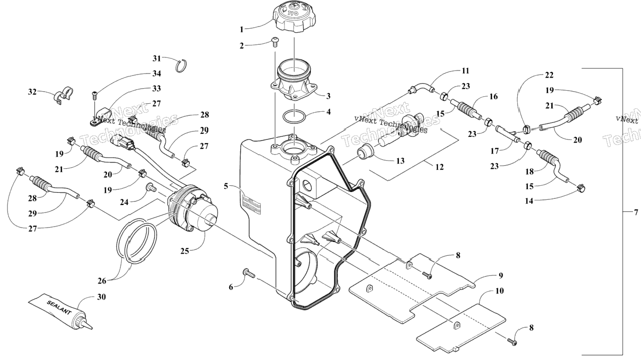 Oil Tank Assembly