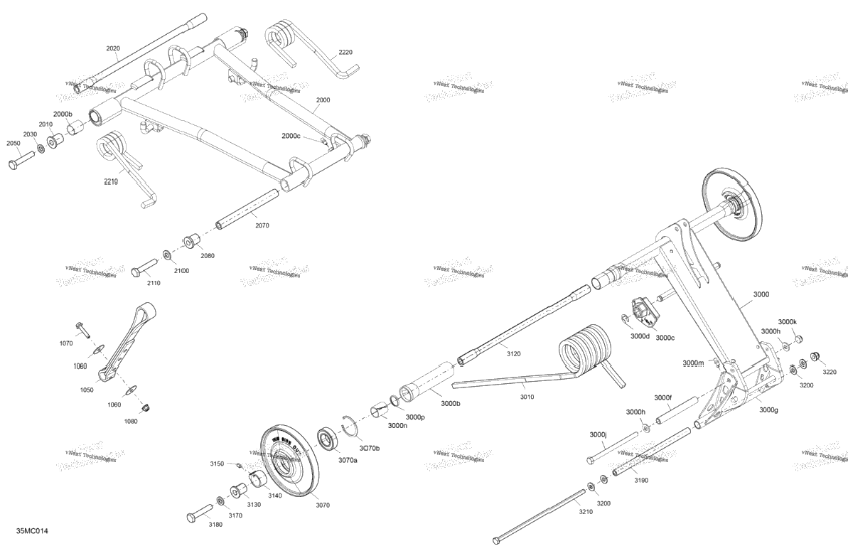 Suspension - Rear - Upper Section