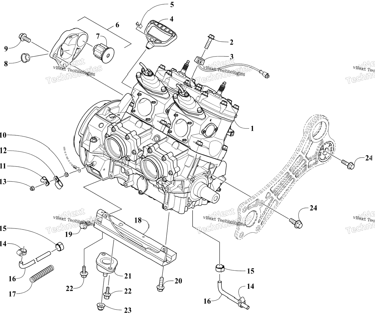 Engine And Related Parts