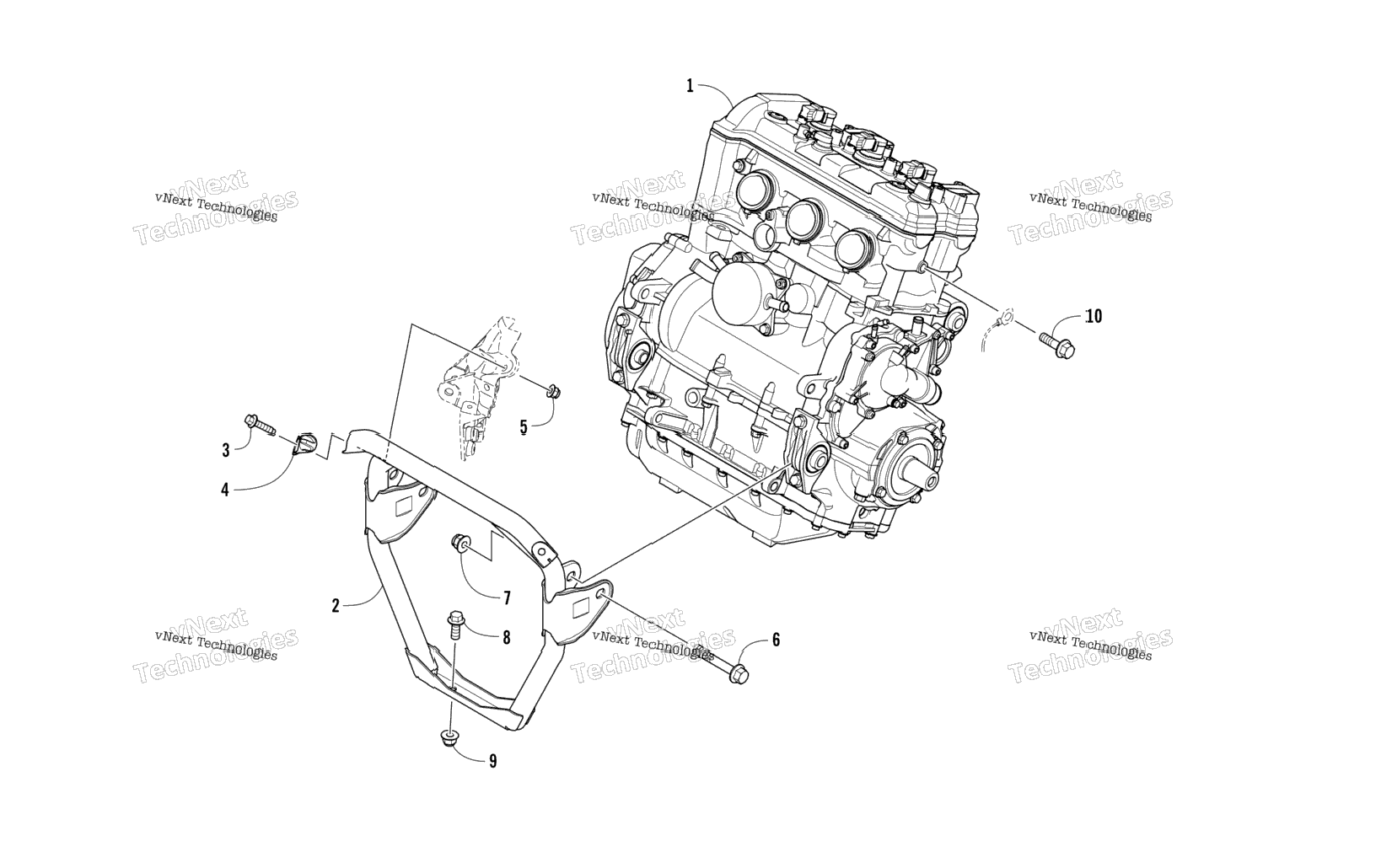 Engine And Related Parts