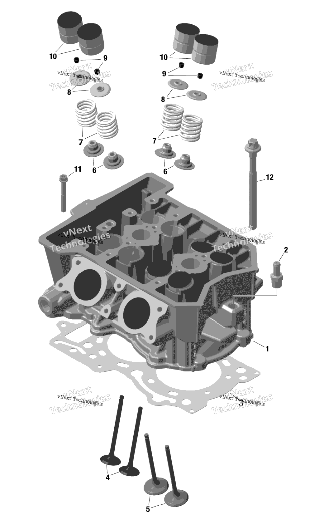 Rotax - Cylinder Head