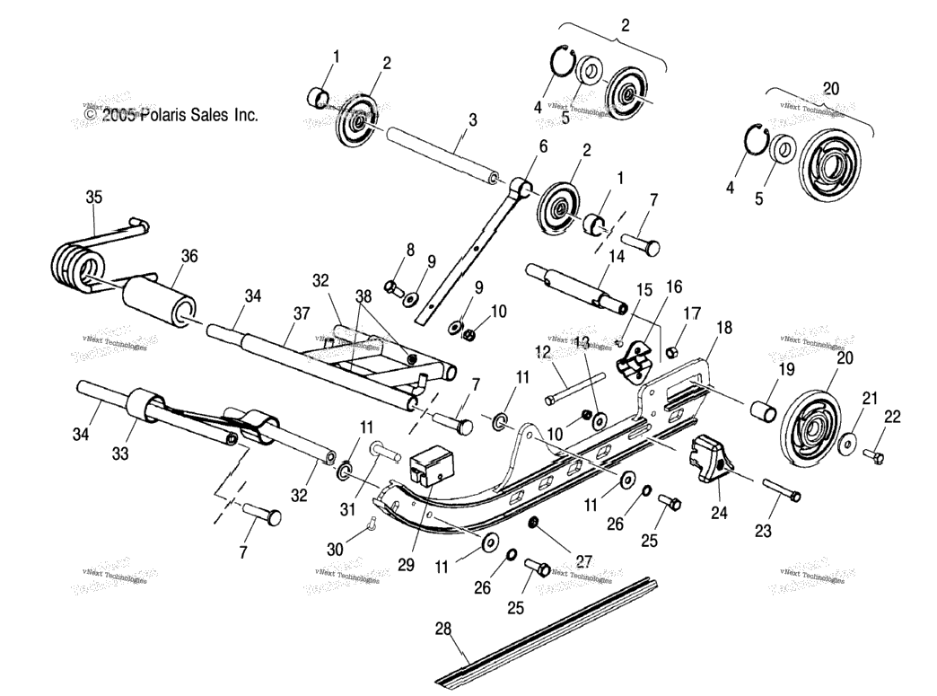 Suspension, Rear