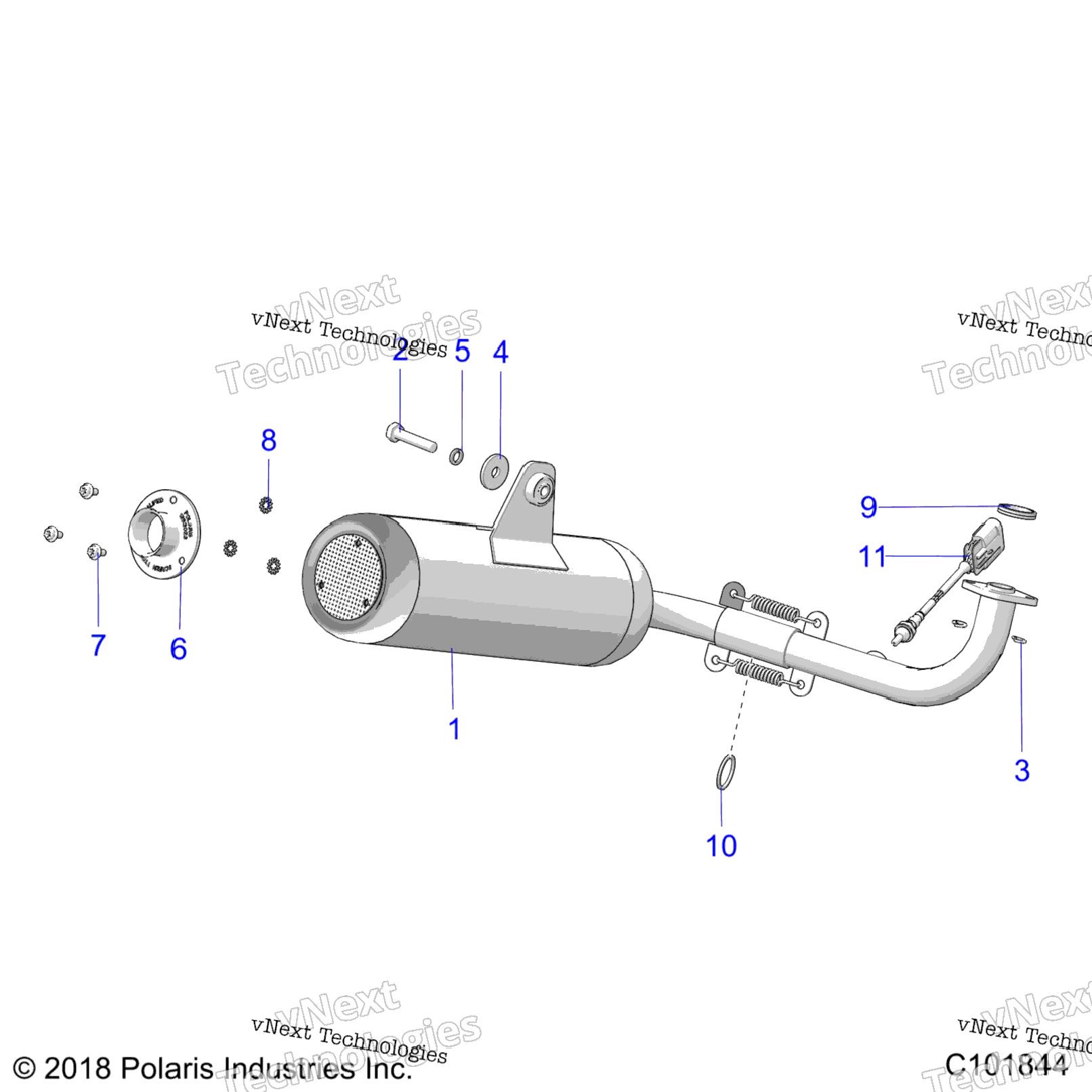 Engine, Exhaust System, Evap A22hzb15b1B2