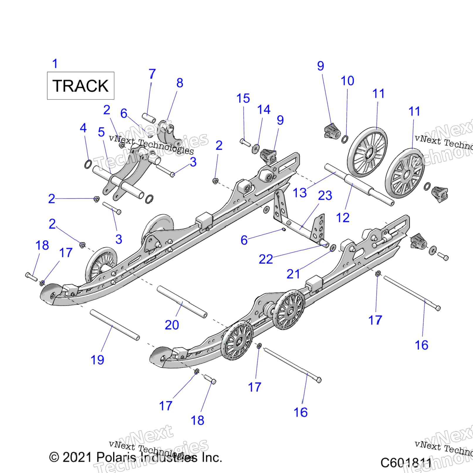 Suspension, Rear & Track