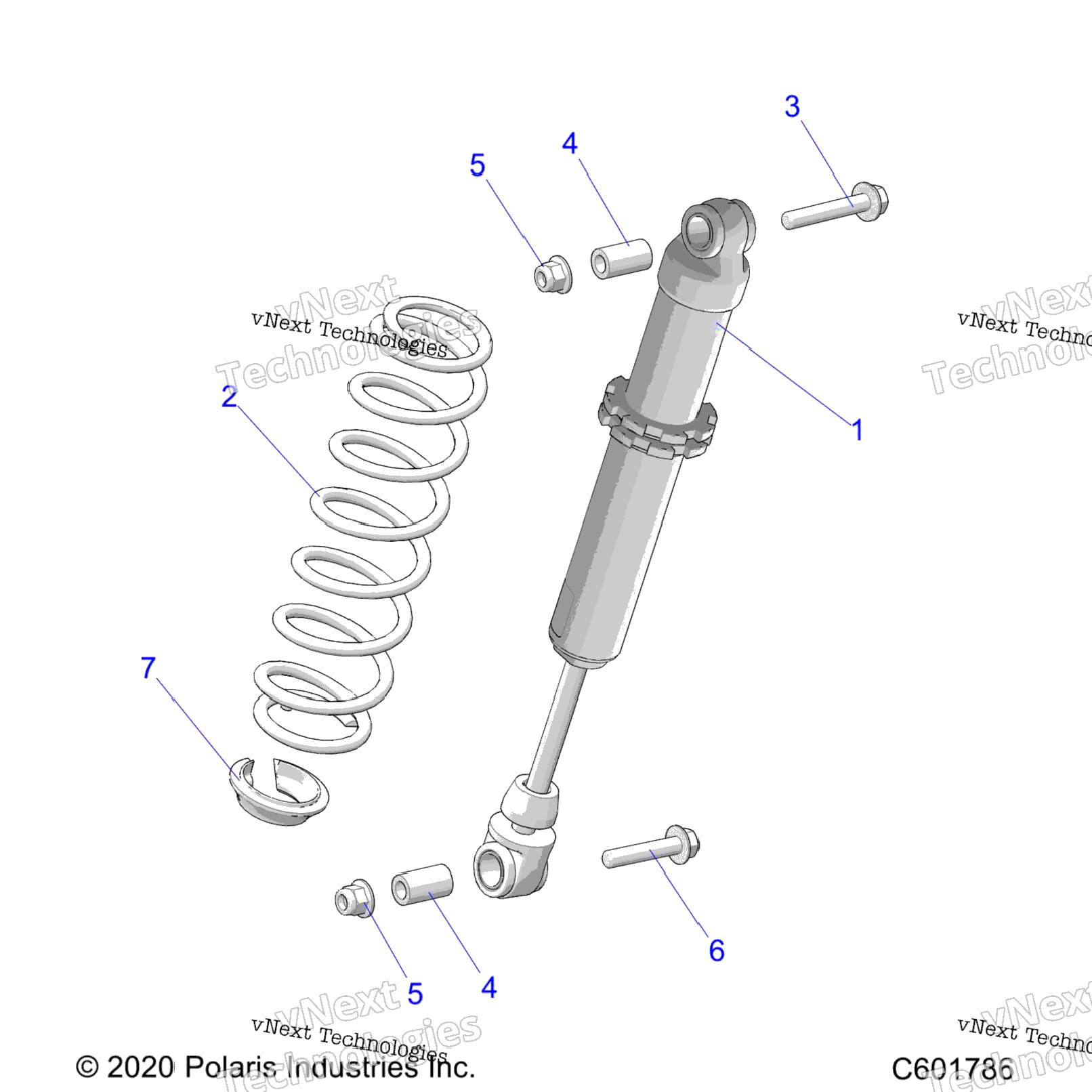 Suspension, Shock, Ifs (C601786)