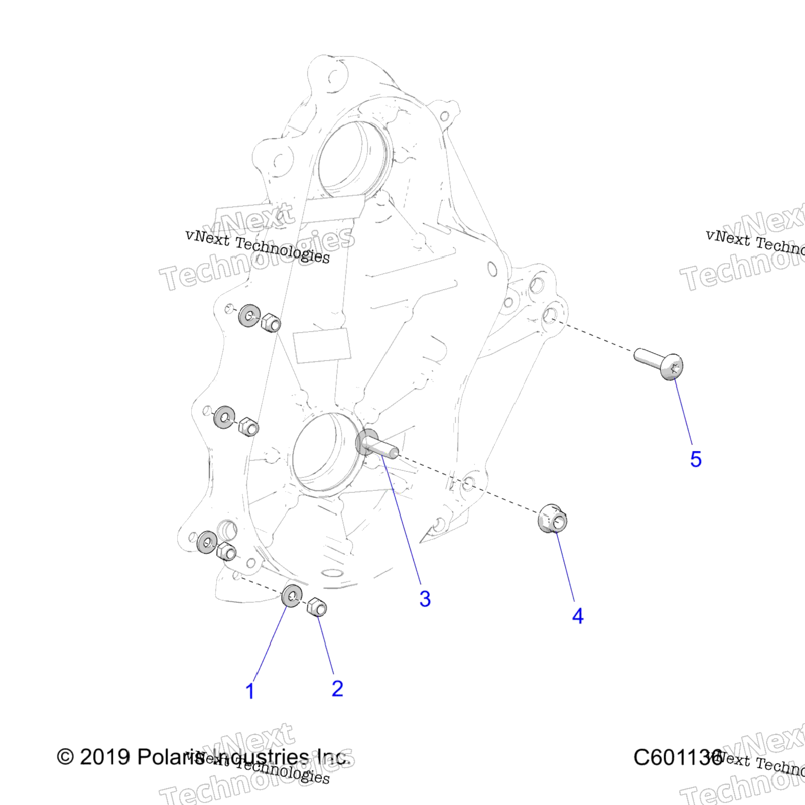 Drive Train, Chaincase Mounting