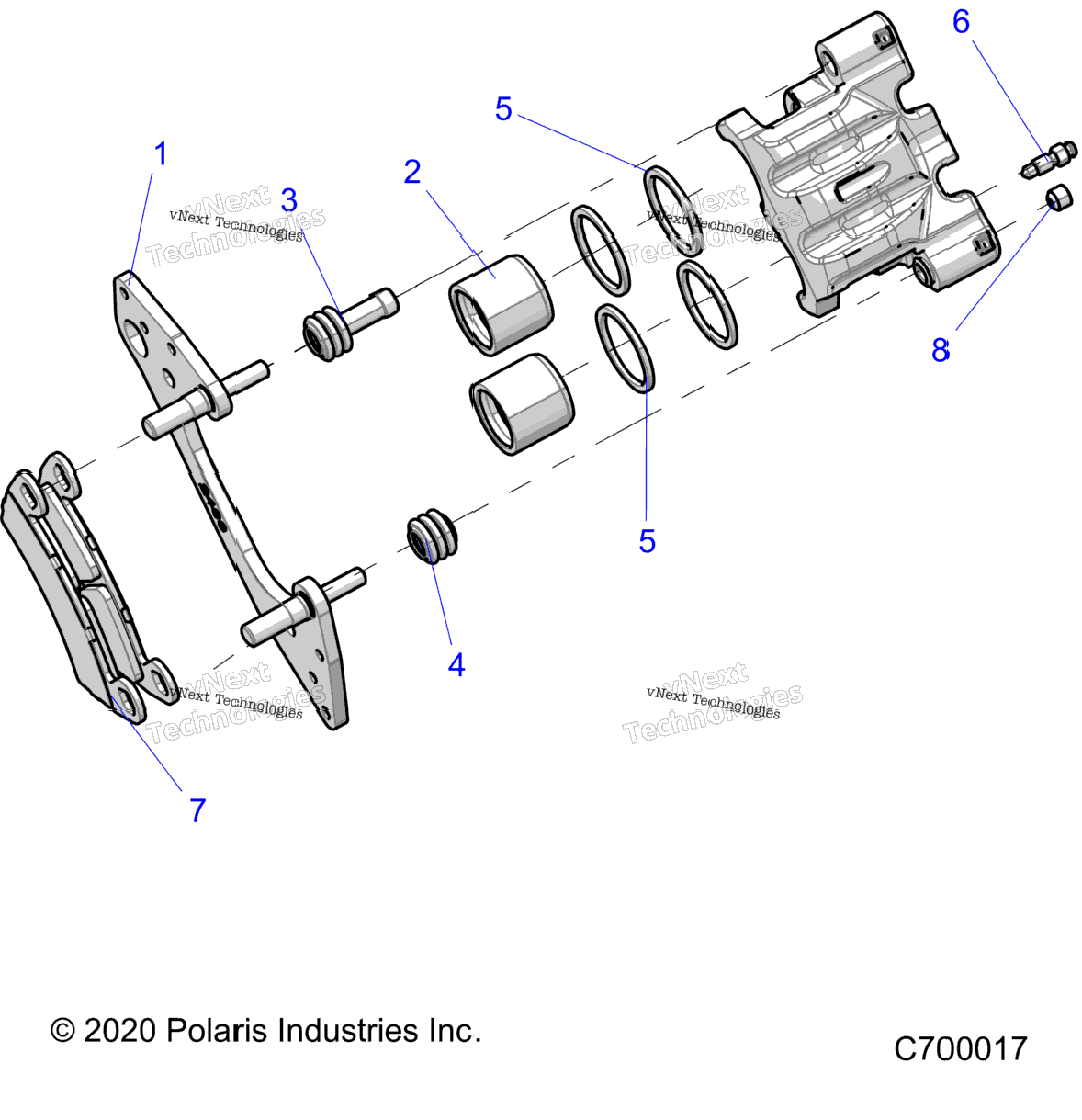 Brakes, Front Caliper B9