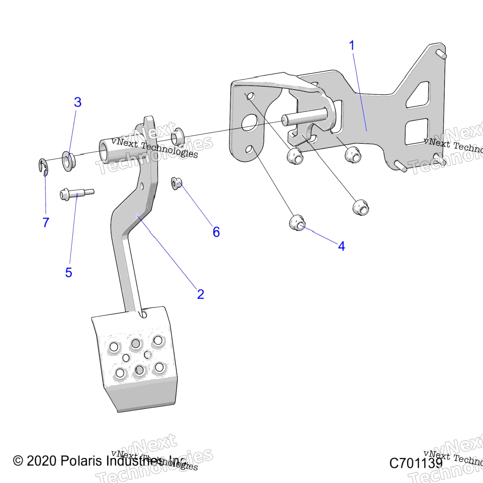 Brakes, Pedal B9