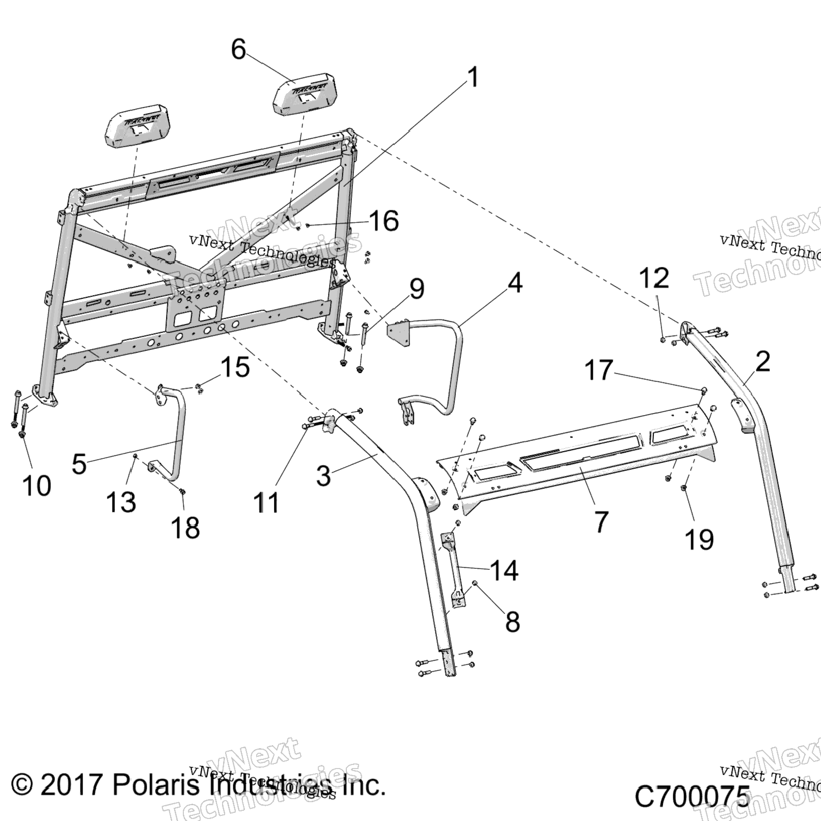 Chassis, Cab Frame B9