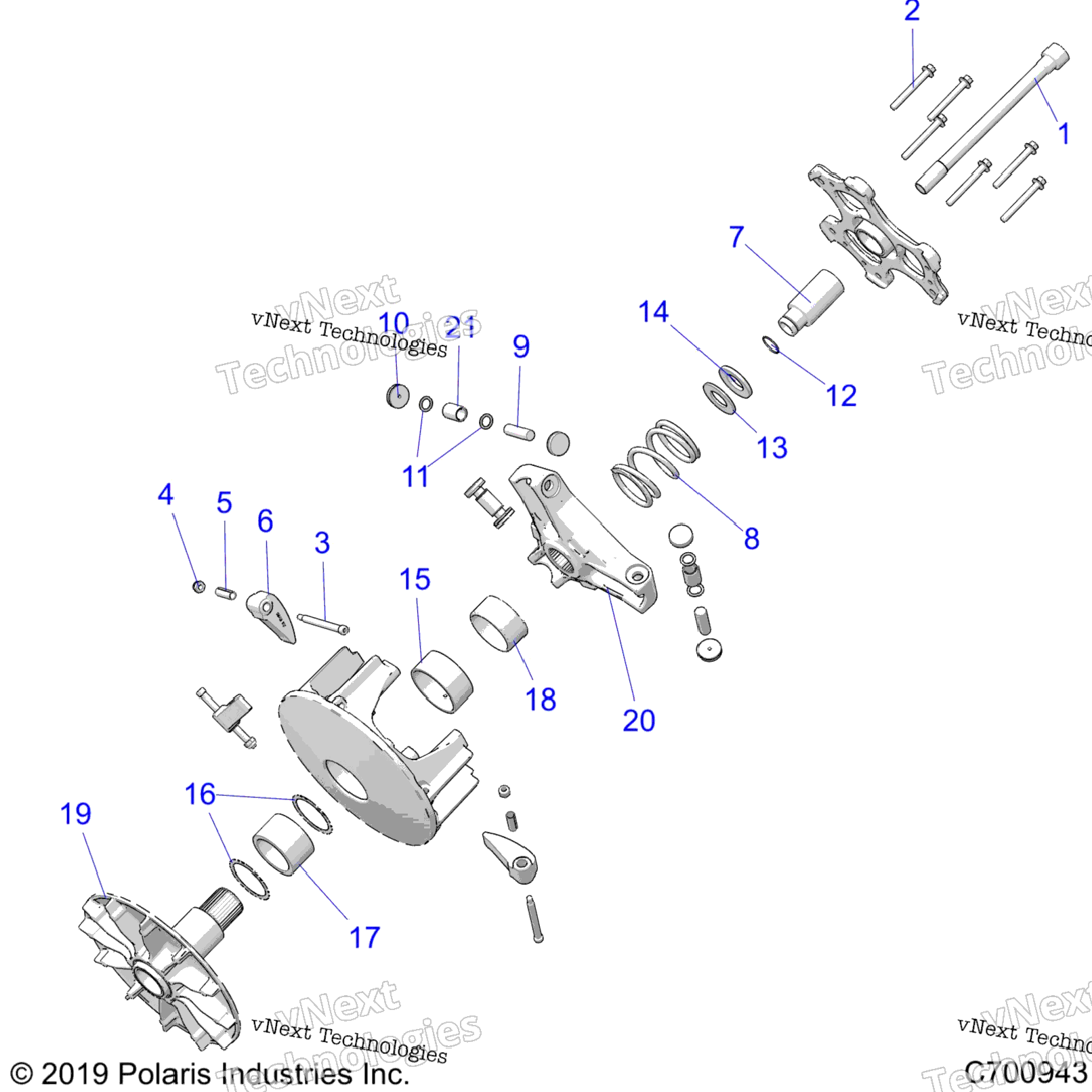 Drive Train, Clutch, Primary B9