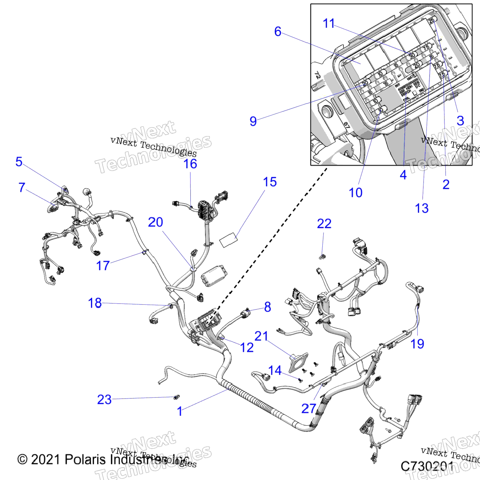 Electrical, Wire Harness B9