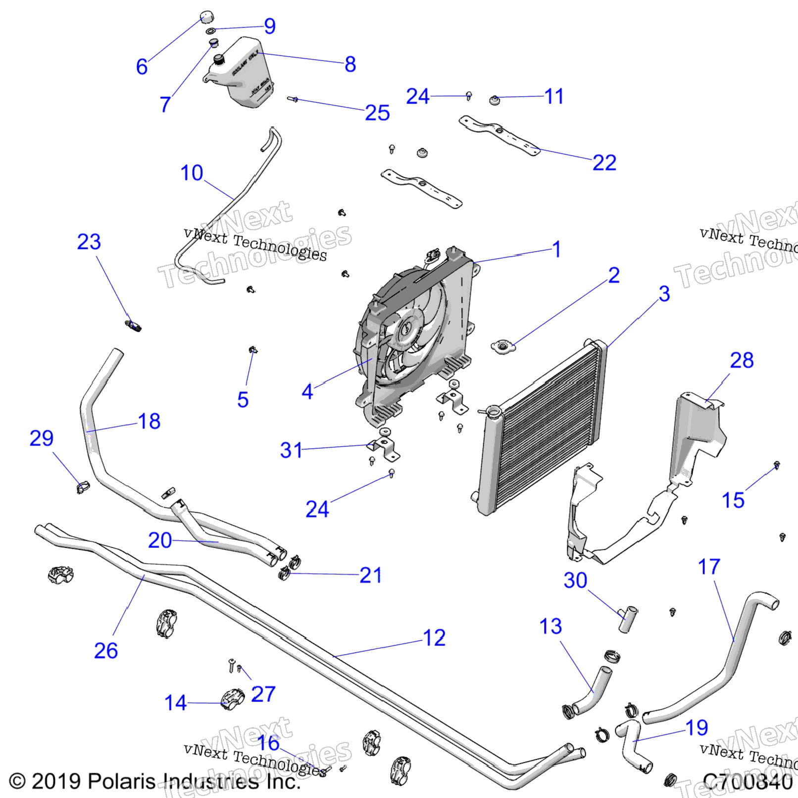 Engine, Cooling System B9