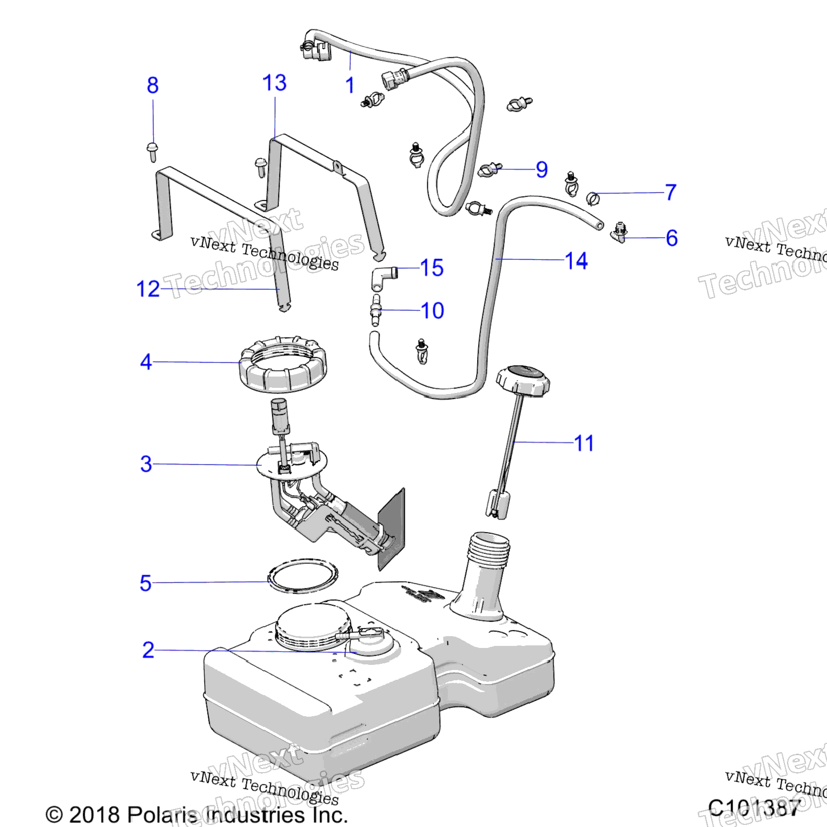 Body, Fuel Tank