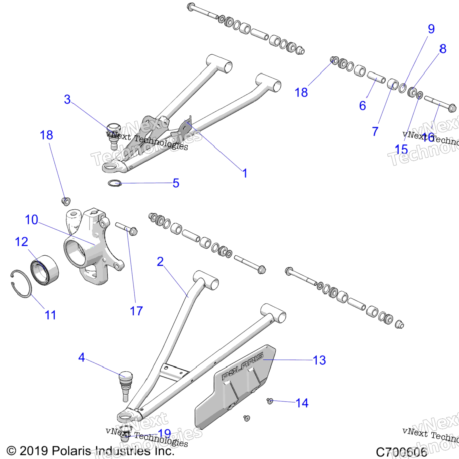 Suspension, Front B9