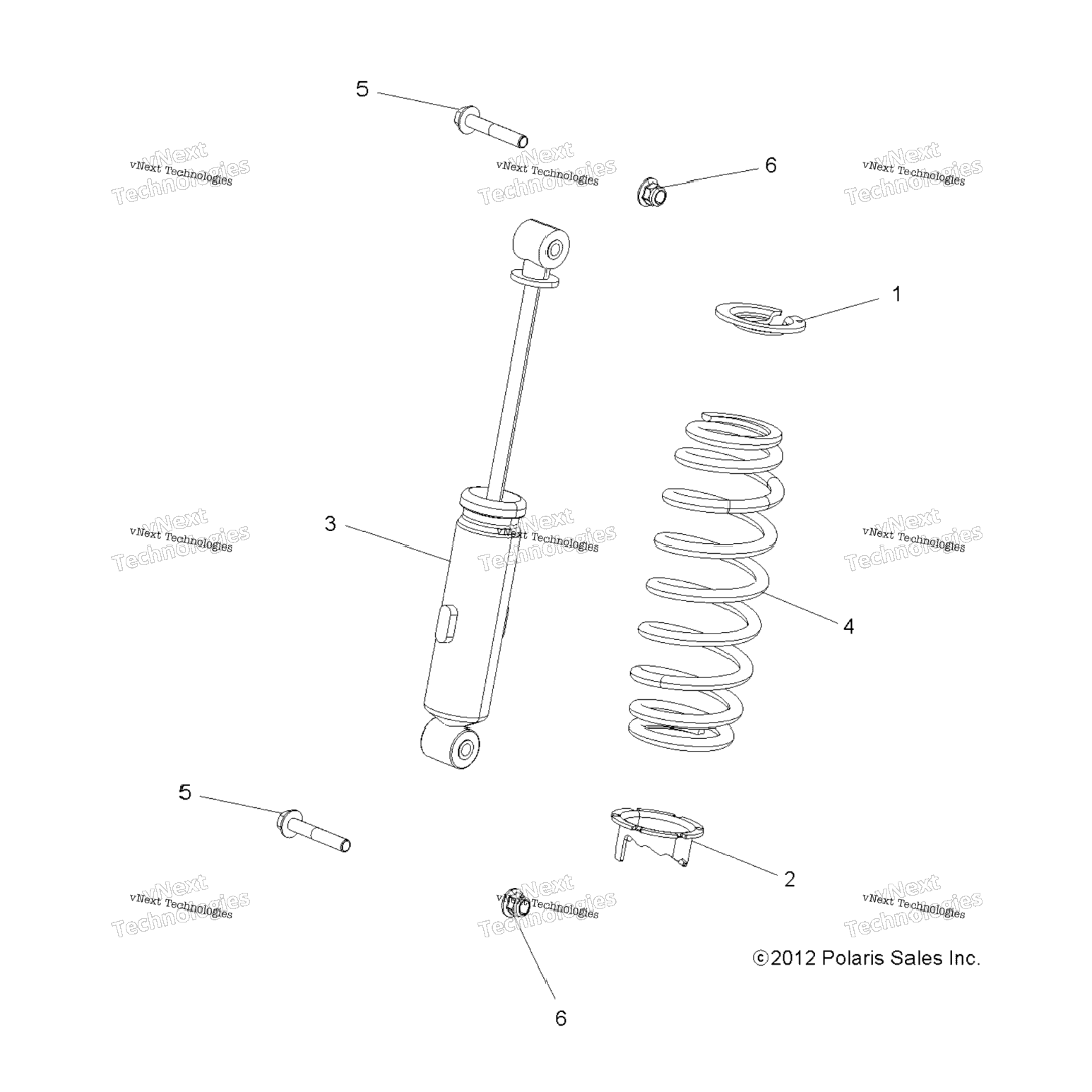 Suspension, Front Shock B9