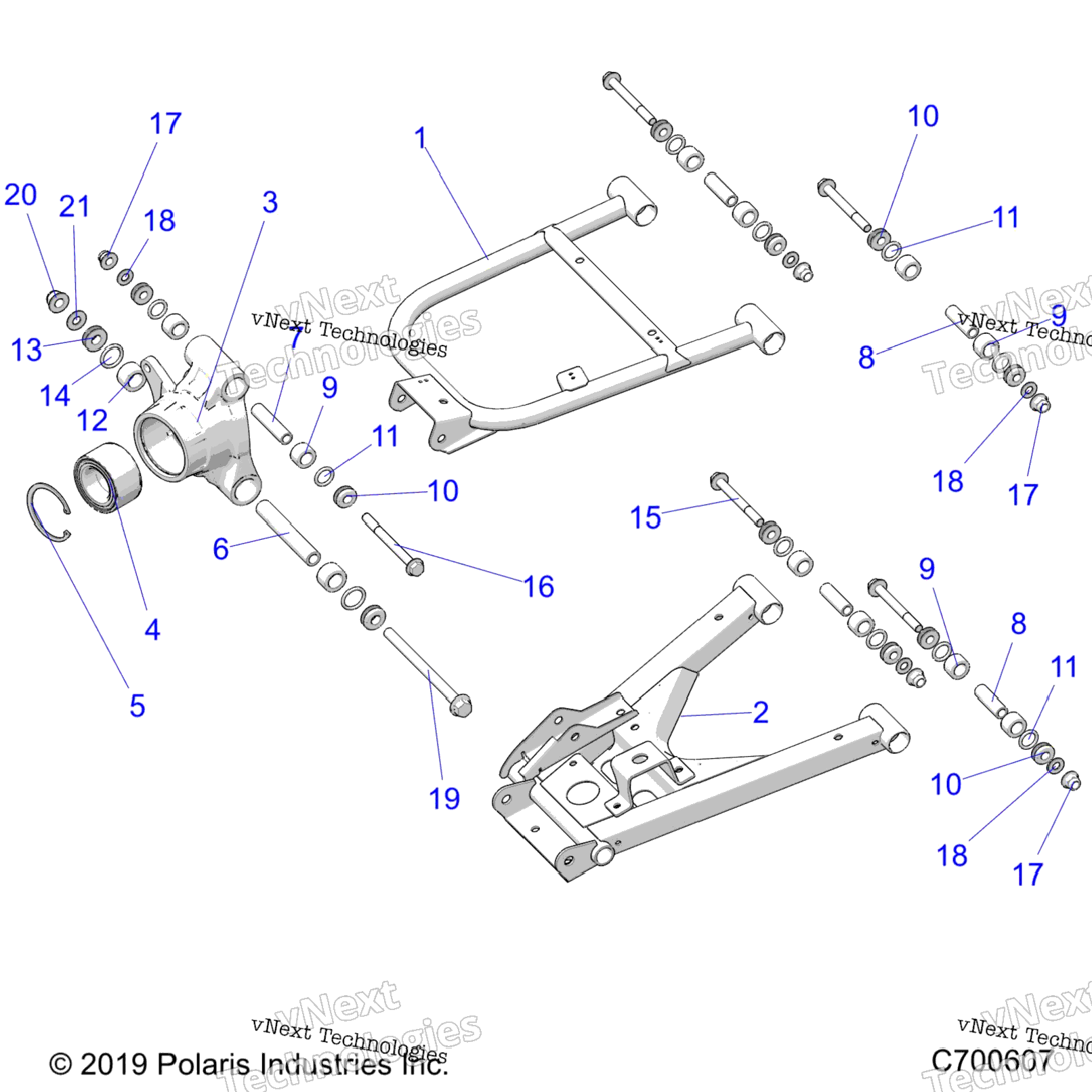 Suspension, Rear B9