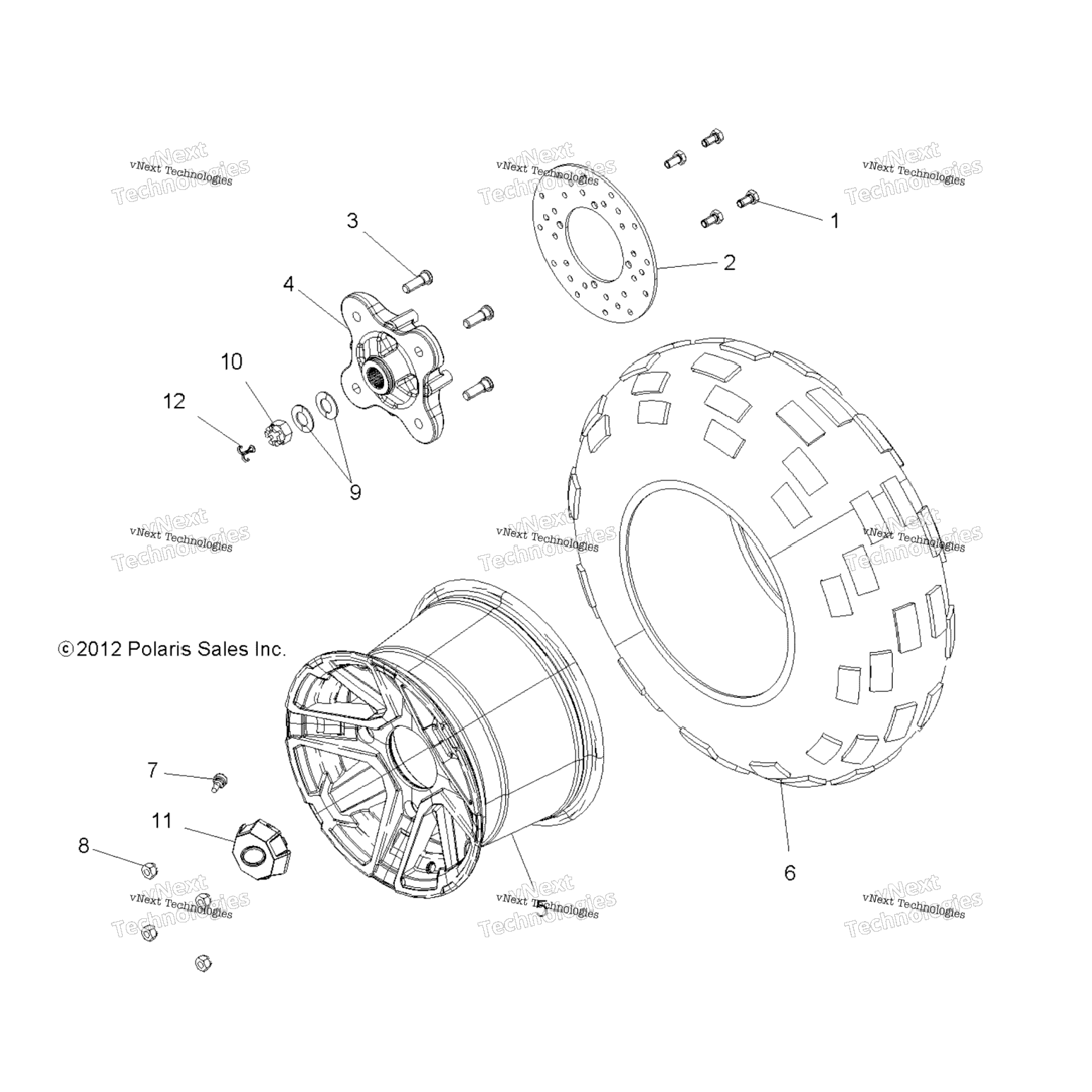 Wheels, Rear B9